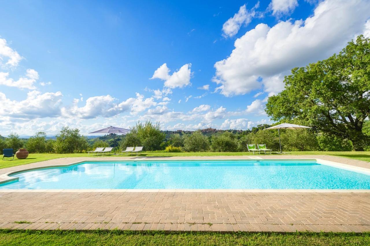 Casa Ora D'Oro - Panoramic Views / Pool / Private Garden Villa Trequanda Ngoại thất bức ảnh