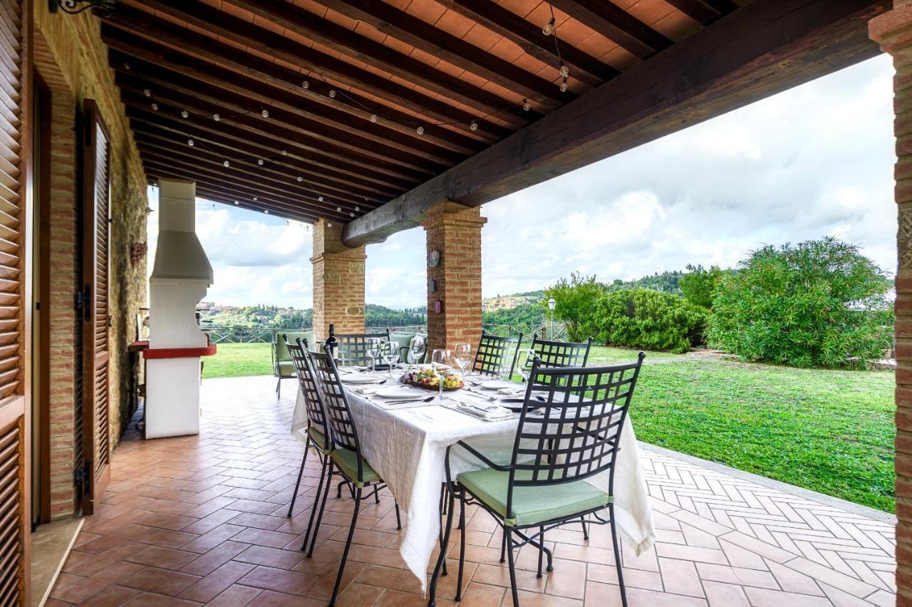 Casa Ora D'Oro - Panoramic Views / Pool / Private Garden Villa Trequanda Ngoại thất bức ảnh