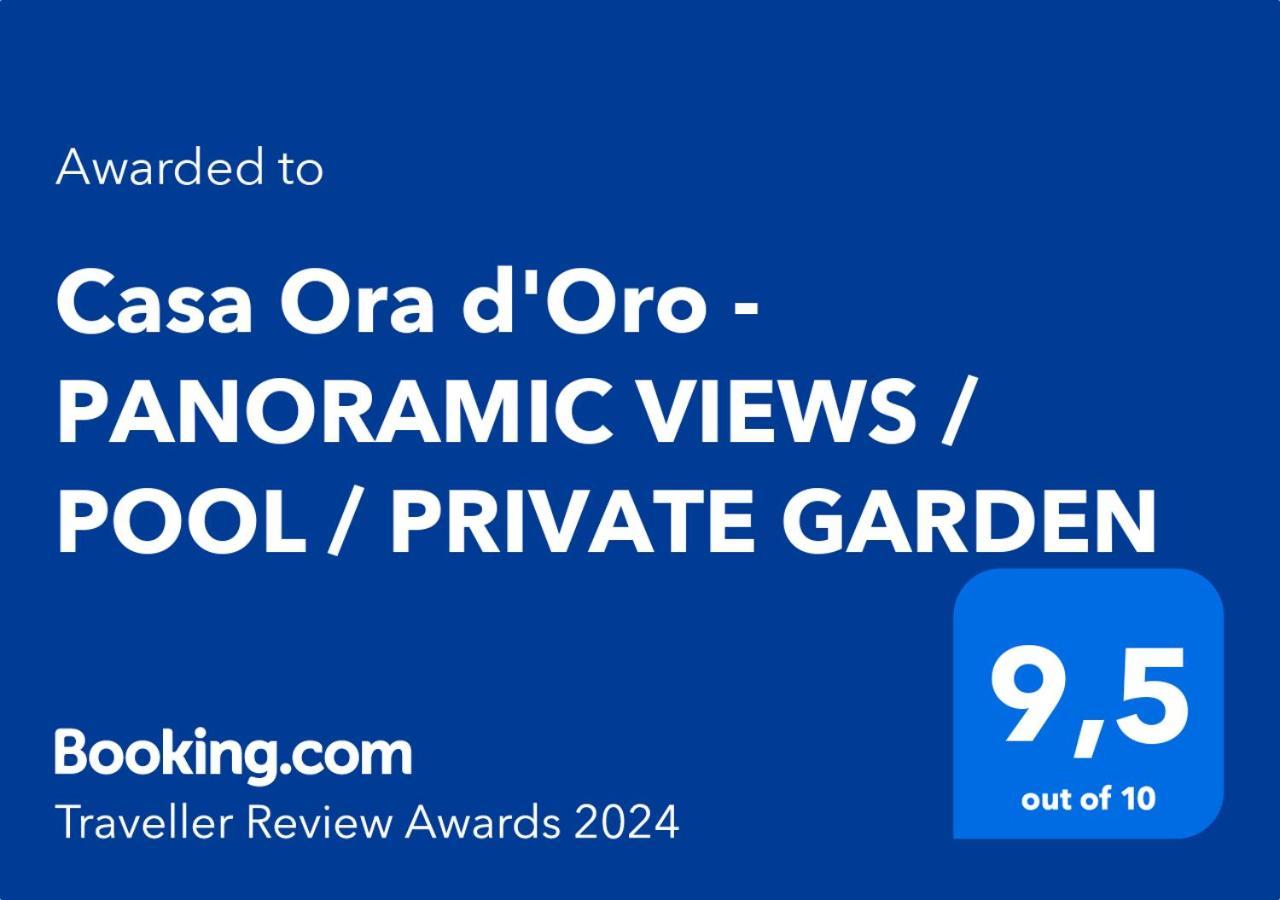 Casa Ora D'Oro - Panoramic Views / Pool / Private Garden Villa Trequanda Ngoại thất bức ảnh